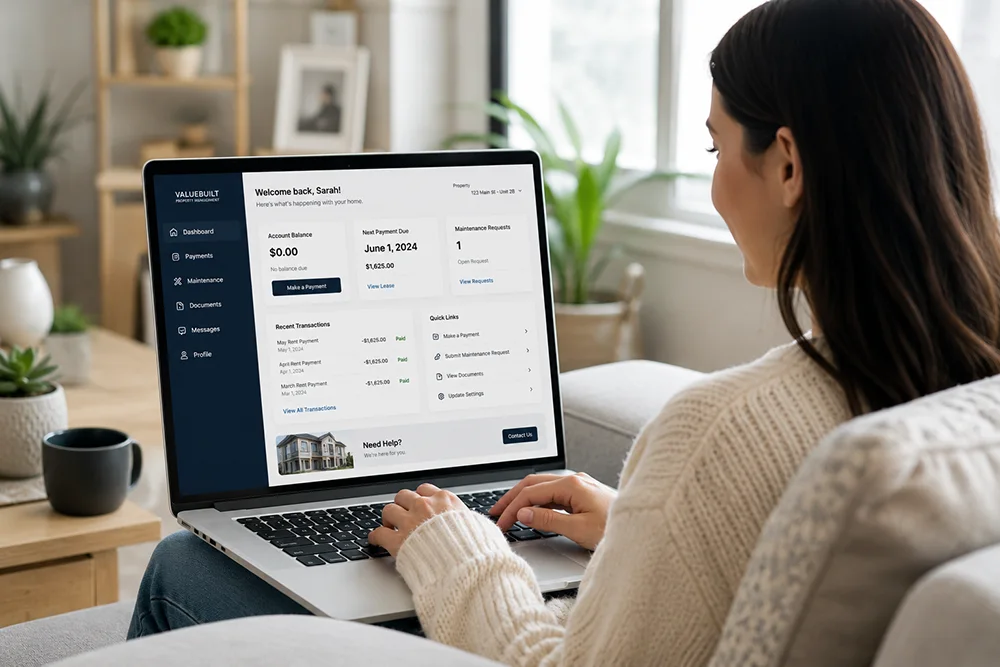 online tenant services