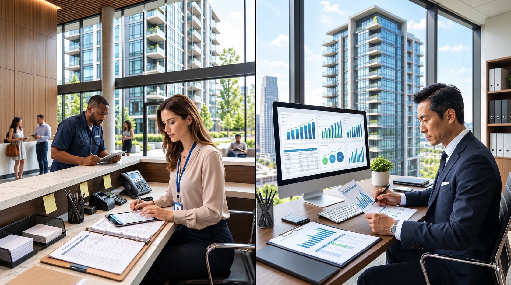 Property management vs asset management for property value