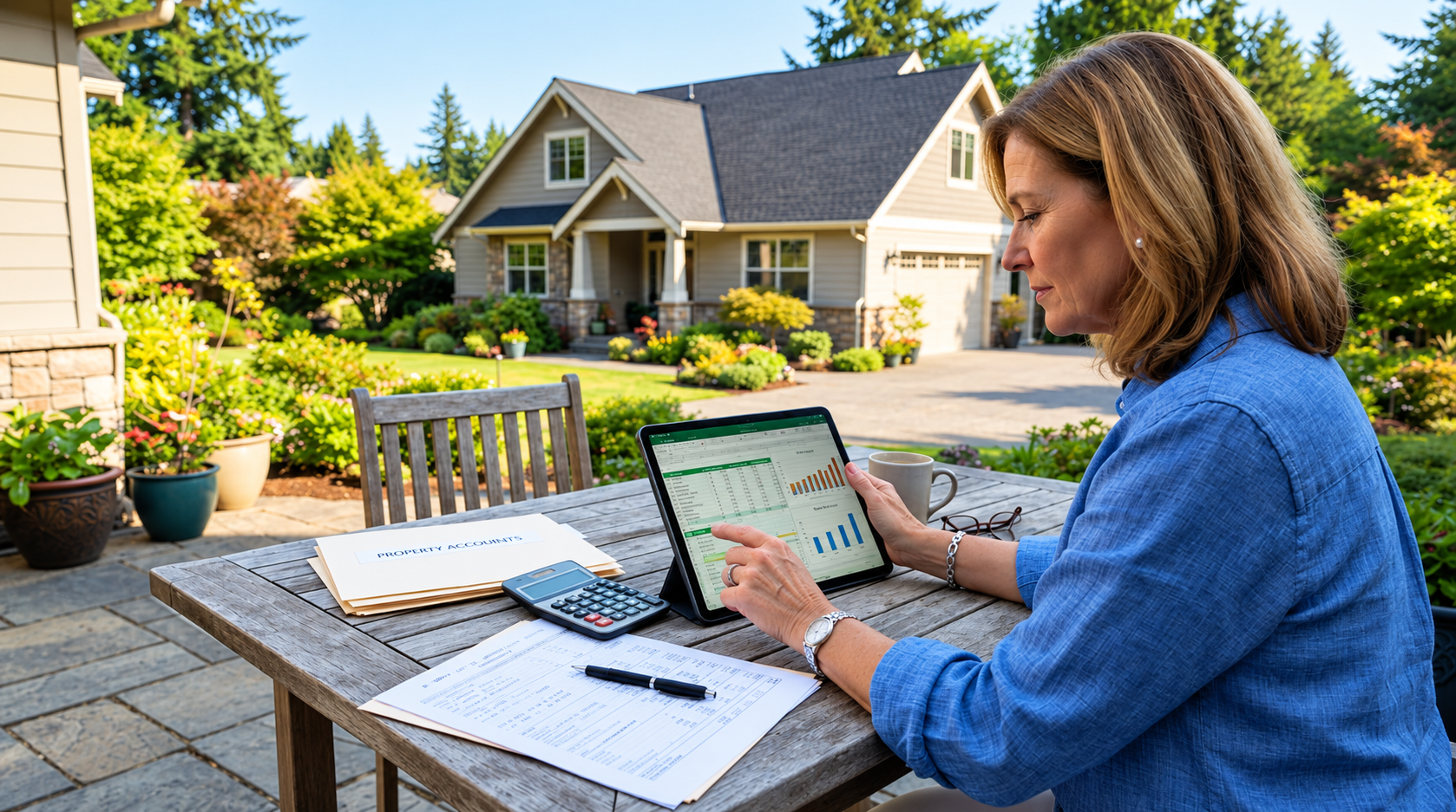Rental property capital planning with roof and system reserves